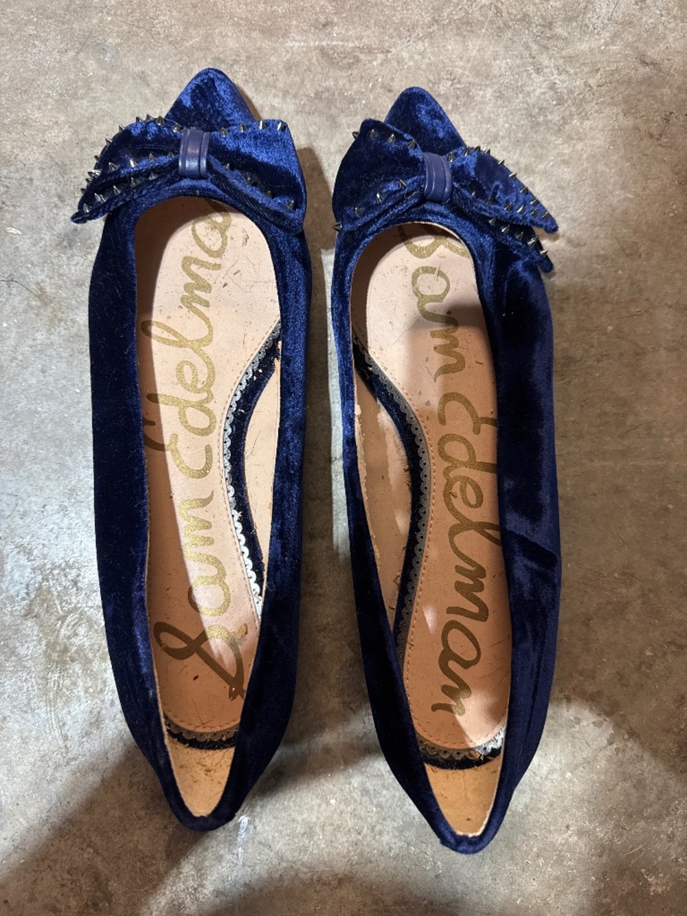 Sam Edelman velvet flats